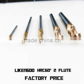 zhuzhou tungsten, cemented carbide cutting tools, ball nose end mills