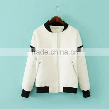 2015 New collection best ladies casual bomber jackets