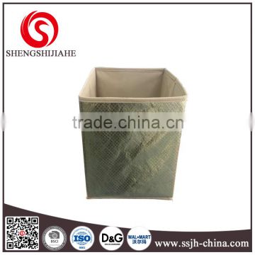 Laminated with Non-Woven fabrics ,Trapezoid Collapsible Storage Box