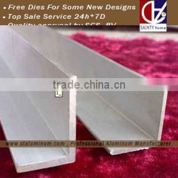aluminum L profile with kinds of surface treatment
