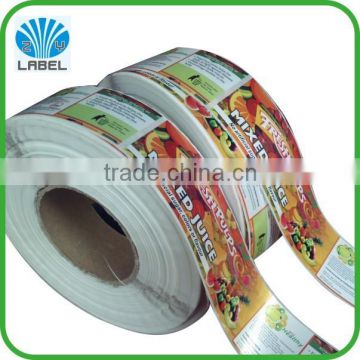 glossy vinyl paper sticker,permanent adhesive sticker paper,waterproof high quality vinyl sticker paper