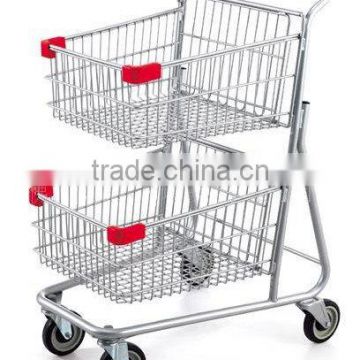 Supermarket shopping trolley(75L)