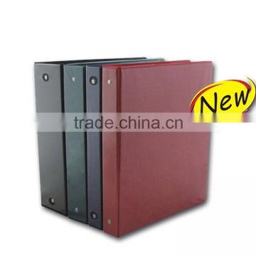 PVC Leather Solid Color 2/3/4 Ring Binders (BLY8-0781RB)