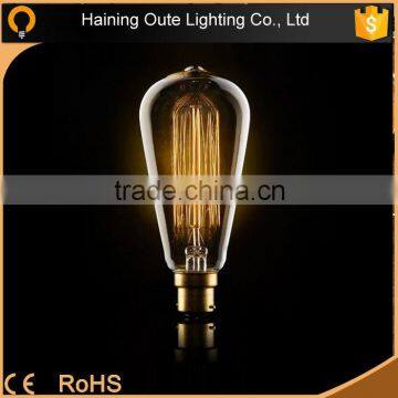 220v 60W E27 edison incandescent bulb manufacturer