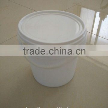 1L barrel packing ice cream round type plastic bucket with easy peel tear tab lid