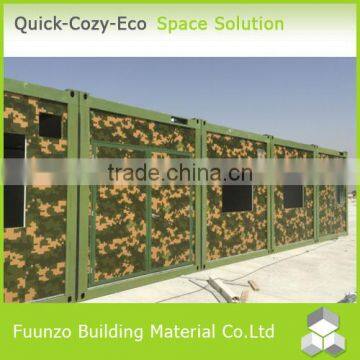 Flat-packed Demountable Prefabricated Camouflage Camp