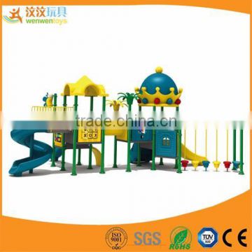 Plastic outdoor playsets/plastic molded slides kids/fun playground equipment