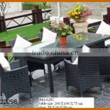 Outdoor Dining Set Wicker Dining Table Chair