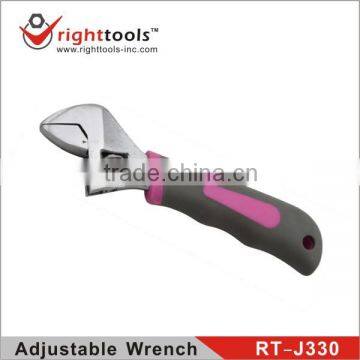 RIGHTTOOLS RT-J330 professional quality CARBON STEEL Adjustable SPANNER wrench