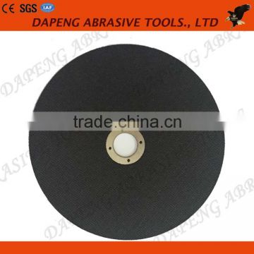 China manufaacture 9" inch resin bonded cut off wheel / cutting disc / cutting wheel for steel