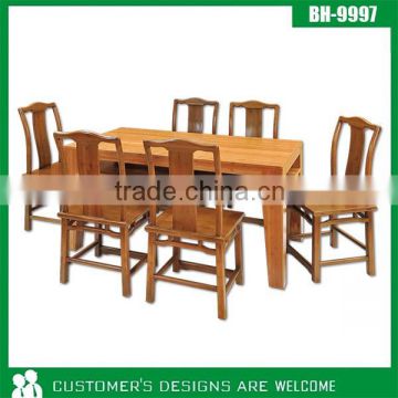 Dining Table With Drawer, Modern Dining Table, Long Narrow Dining Table