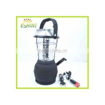 36 LED solar Rechargeable camping lantern,solar lantern with mobile phone charger inflatable solar light