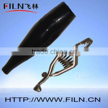 black plastic cover battery spring clamps 60mm