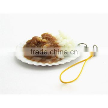 China Famous Brand SanQI Fake Food Japanses Food Key-Chain Magnet