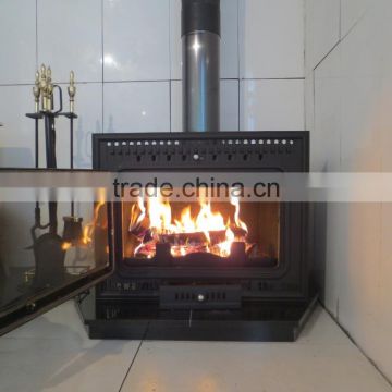 CE certificates high quality europe style decorative wood burning fireplace inserts HS-X9N