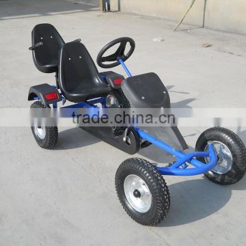 Outdoor pedal go kart,sandbeach cart for two person F160AB