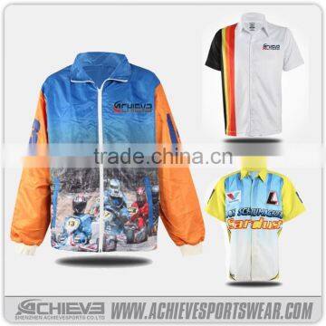 custom cheap men motocross motorcycle racing jackets and shirts and jersey set