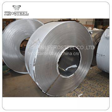 Foshan factory wholesale 2b BA NO.1 8K bright stainless steel coil per kg