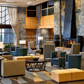 2018 New Hotel Lobby Sofa and Table