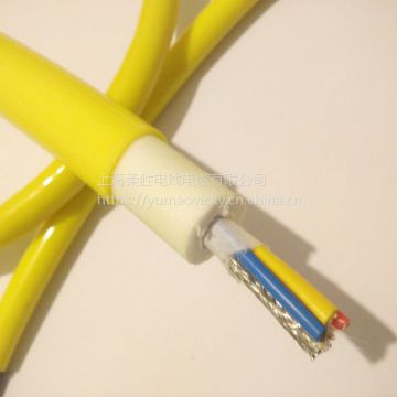 2 Layer Total Shielding Neutrally Buoyant Floating Cable Anti-ultraviolet Tpe