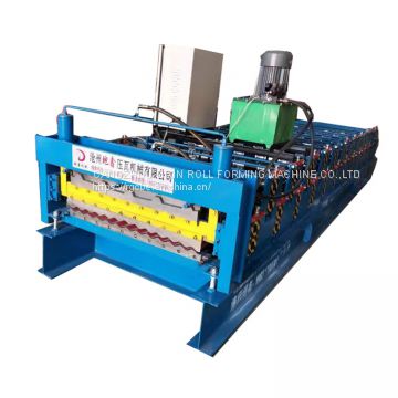 840/836mm Roof Sheet Double Layer Forming Machine/color steel plate machine