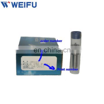 Genuine Wuxi weifu 160PN141 fuel injector nozzle DLLA160PN141