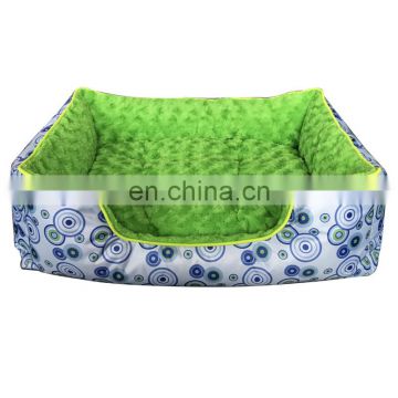 Super soft printed dog bed modern pet bed large dog beds for sale