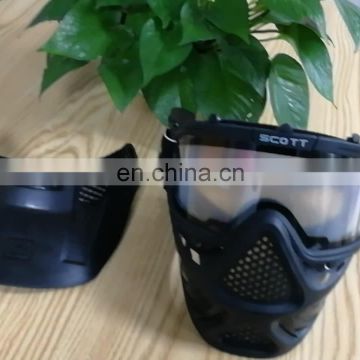 Outdoor CS Practice Play Airsoft Paintball Face Mask Protech Archery Game