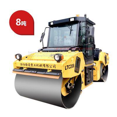8tons LTC208 Hydraulic double drum vibratory roller