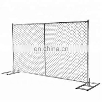 XINHAI 2021 New Galvanized Metal Fence Panels Temporary Chain Link Fence Hot Sale
