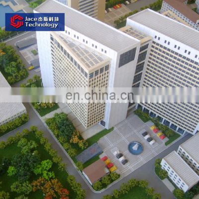 Miniature hospital architecture scale building design architects model making