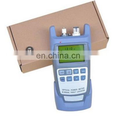 factory price portable handheld light source fiber optic power meter optical multi-meter with Visual fault locator