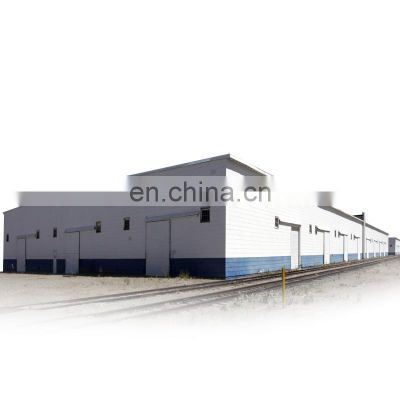 Economic workshop warehouse buildings Design Easy Build Prefab Steel Structure Hangar