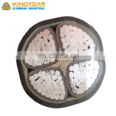 Low voltage copper conductor PVC XLPE insulated 95mm 4 core armoured cable price
