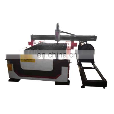 SENKE Manufacturer Outlet   CNC Plasma  Metal Plate and Tube Cutting Machine with Rotary Device