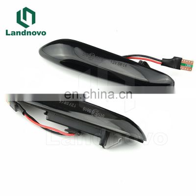 Landnovo Hot Sale Fender Edge LED Light Turn Signal light For BMW E90 E91 E92 E93 E60 E87 E82 E46