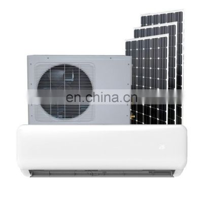 DC Inverter Compressor 24000 Btu Inverter Solar Powered Wall Mounted On Grid Solar Air Conditioner In China