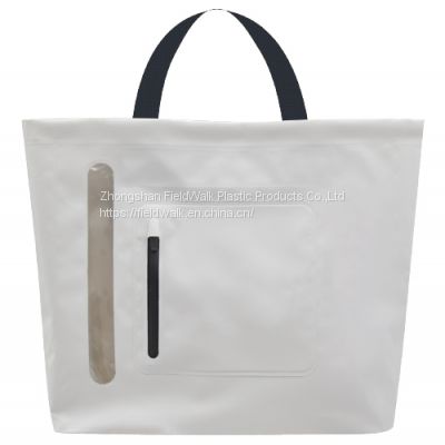 500D PVC Waterproof Bag Swimming Outdoor Activities Simple and Practical Handbag