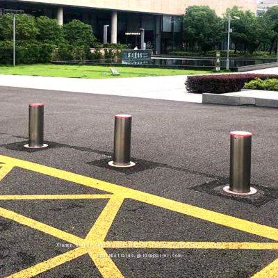 UPARK K12 M50 Security Automatic Electromechanical Pavement Parking Barriers Tested Bollards for Private Area
