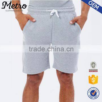 Custom Mens French Terry Shorts With Drawstring