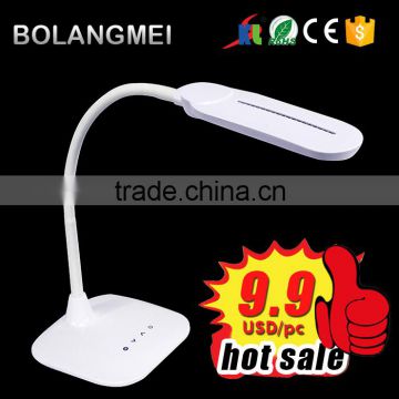 touch control panel rechargeable led desk lamp