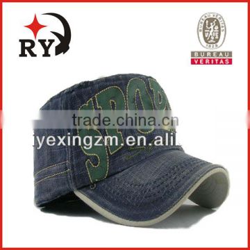 high quality custom flat cap and hats