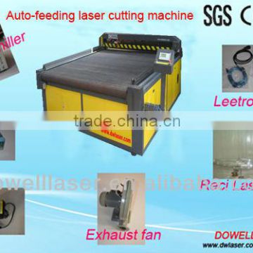 car ottomans big size auto-feeding laser cutting machine
