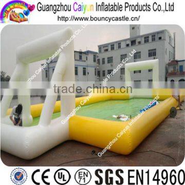 Popular design Outdoor Inflatable Football Soccer Field Pitch Court For Sale