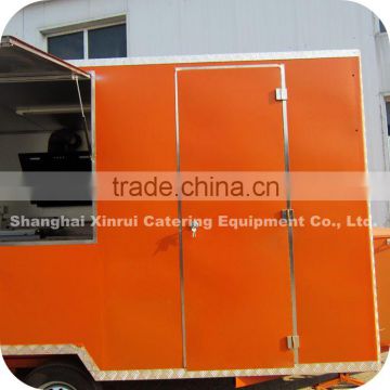 2014 High-Tech Outdoor Mobile Pearl Barley Maize Snack Food Trailer Kiosk Vehicle for Sale XR-FV400 A