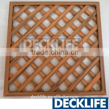 Outdoor UV Resistant PVC Plastic Vinyl Lattice PVC Trellis PL9001