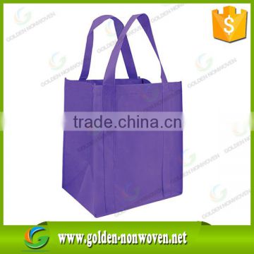 alibaba china golden factory supply nonwoven shopping bag, spunbond non-woven fabric ecological bags for Morocco
