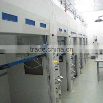good quality gas fume hood (anti-corrosion full steel structure )