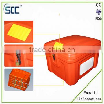 60L insulated Food Delivery Rear Box, for motorcycle/scooter bicycle