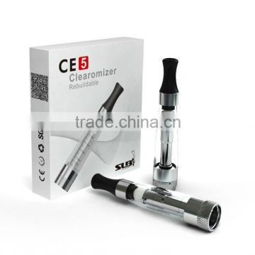 Sailebao 2013 hottest no leaking replaceable coils SLB clearomizer,no burning tastes ce5 atomizer